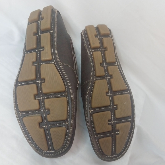 Banana Republic Men's Leather Driving Shoes, Size 8,  Brown - Picture 3 of 4